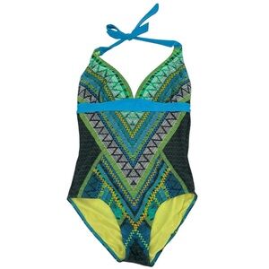 PrAna‎ Halter One Piece Swimsuit Medium